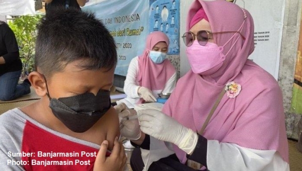 Penderita campak naik di Kalsel